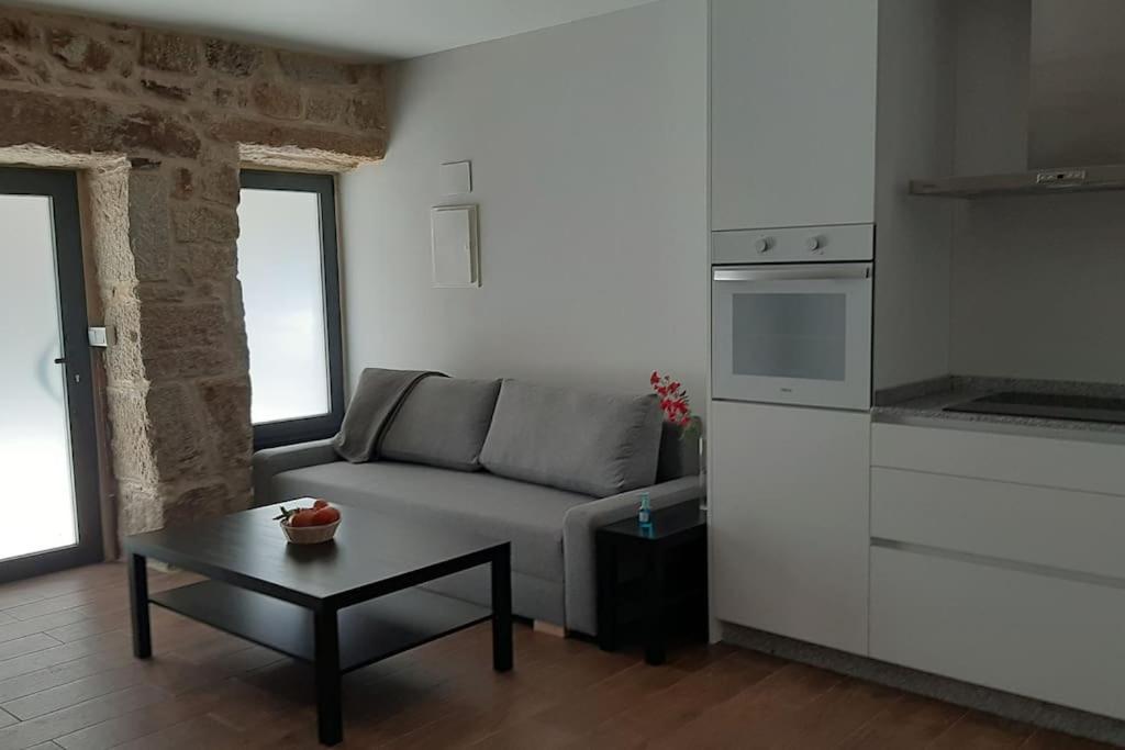 Casas Da Brixida. Apartamento Accesibel كانجاس دي مورازو المظهر الخارجي الصورة